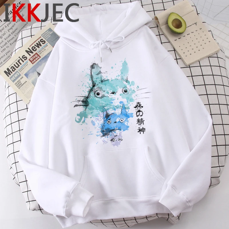 

totoro studio ghibli hoodies female Korea plus size hip hop anime women hoddies anime printed