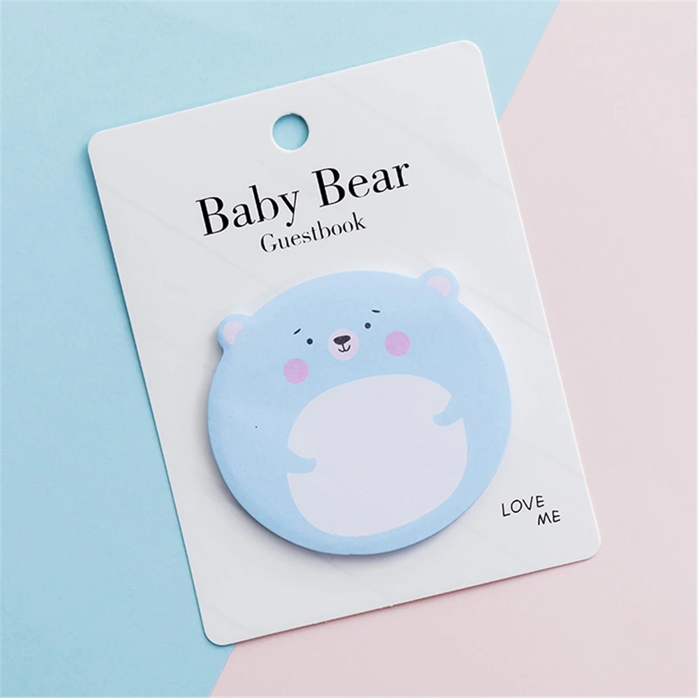 1 шт. Kawaii Sticky Baby Bear Notes креативный блокнот Filofax блокноты для записей офисные и