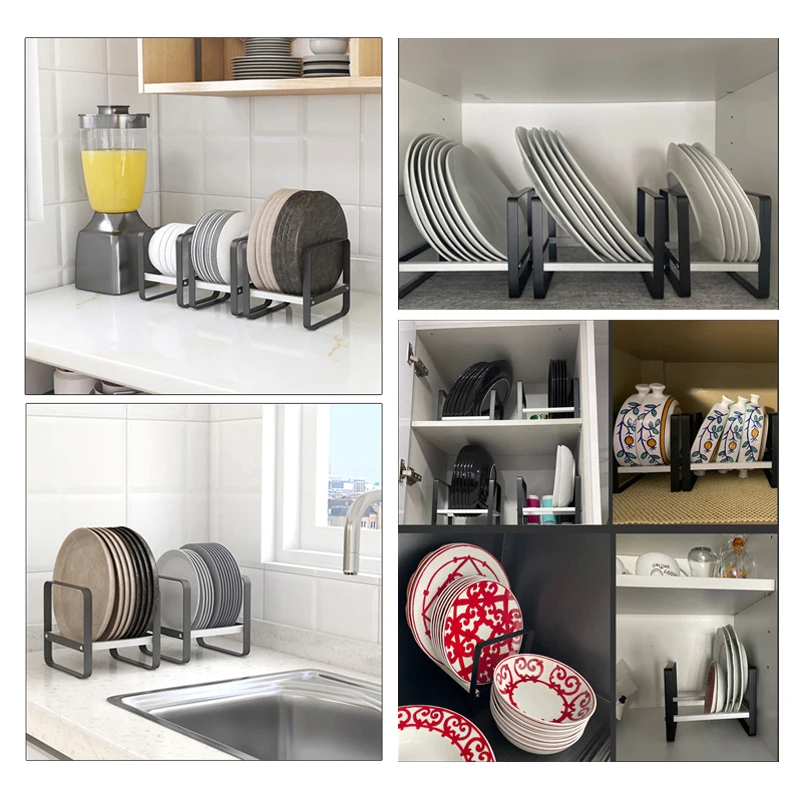 kitchen organizer cabinet plates dishes drying rack holder drainer goods for the kitechen storage and order accessories free global shipping