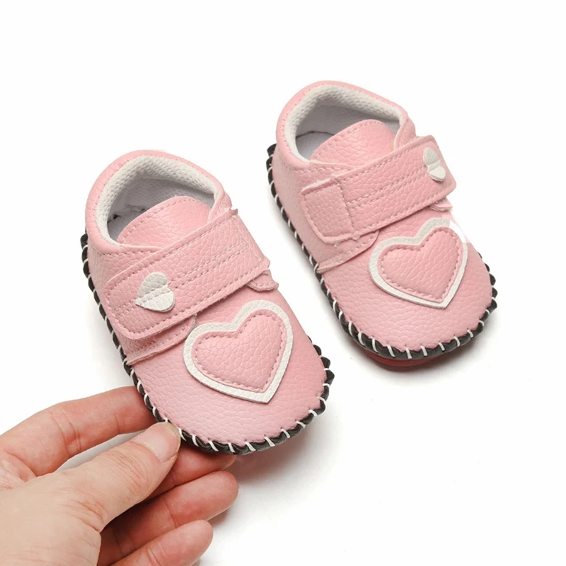 Zapatos para beb&eacute;s y ni&ntilde;os reci&eacute;n nacidos, calzado informal de suela suave y Lisa, antideslizante, para primeros pasos-1