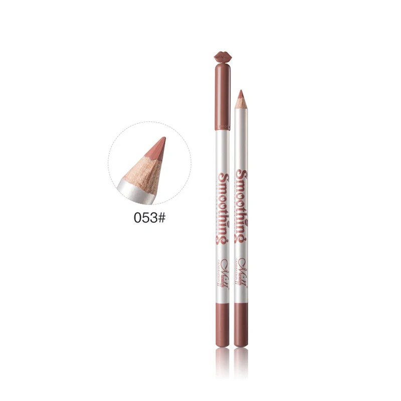 MENOW 12 цветов/Набор сексуальная матовая губная палочка Lipliner карандаш для губ матовый телесный карандаш для губ Набор косметический макияж инструмент косметический P124 карандаш для губ набор карандашей для губ