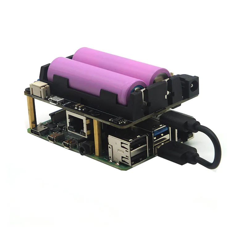 Материнская плата для Raspberry Pi X725 с функцией управления питанием (питание 18650) +