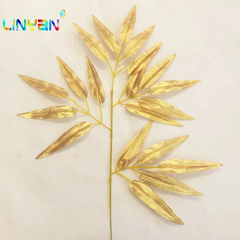 Искусственные листья бамбука Шелковые Растения искусственные ветки дерева
