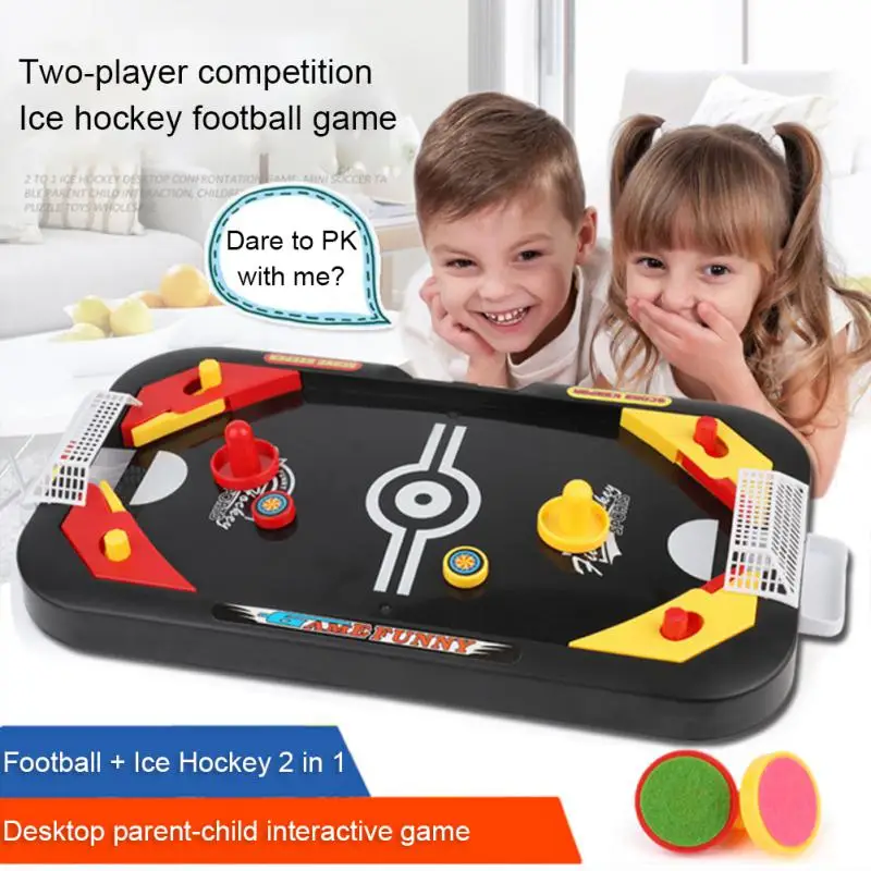 2 в 1 настольная игрушка для хоккея с шайбой | Игрушки и хобби
