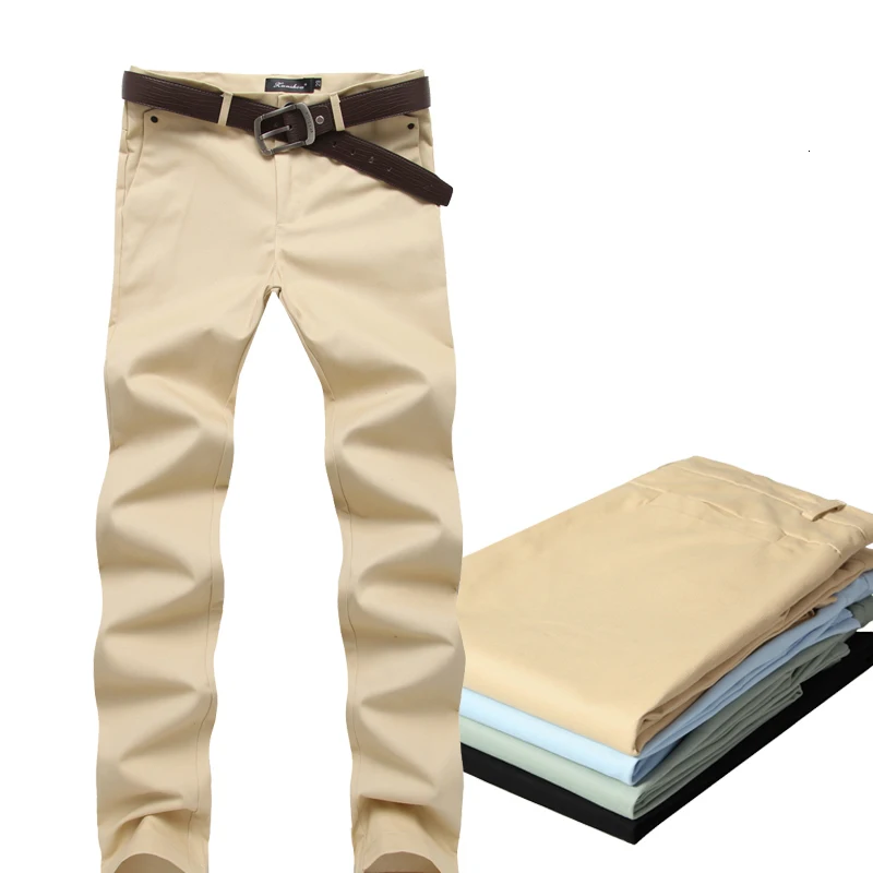 Мужские деловые брюки Saga 2019 хлопок шорты Черный Хаки узкие мужской ремень -