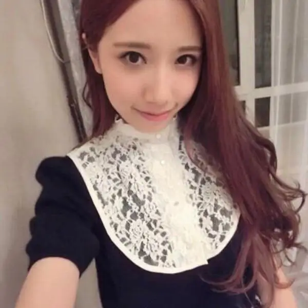 

Retail Wholesales Styles Women Lapel Fake False Collar Detachable Collar Rk