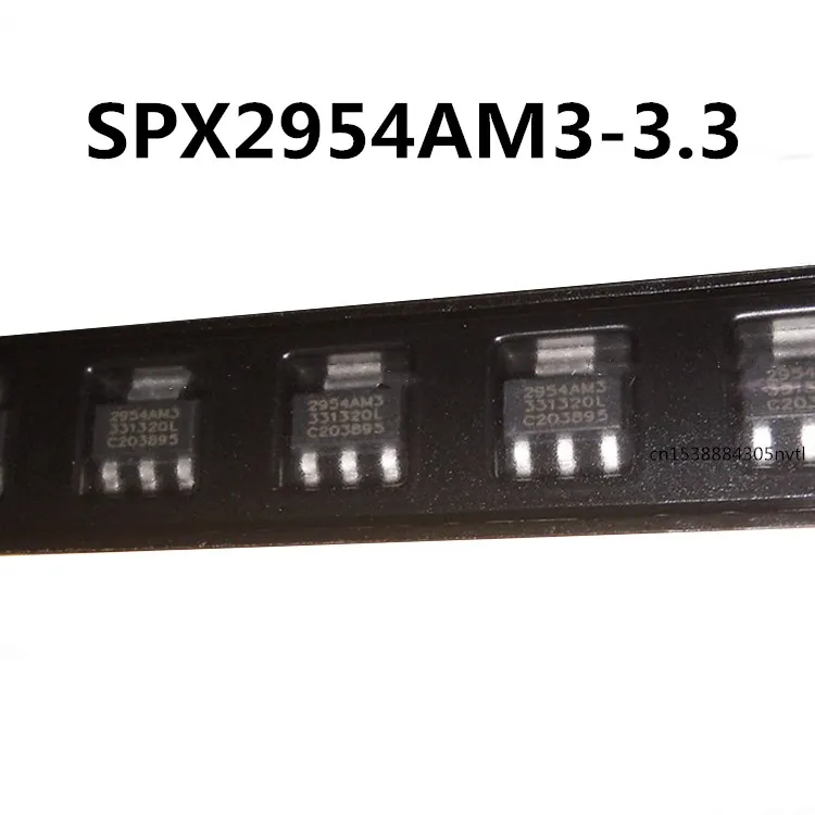 

Original 10pcs/ SPX2954AM3-3.3 2954AM3-33 3.3V SOT223