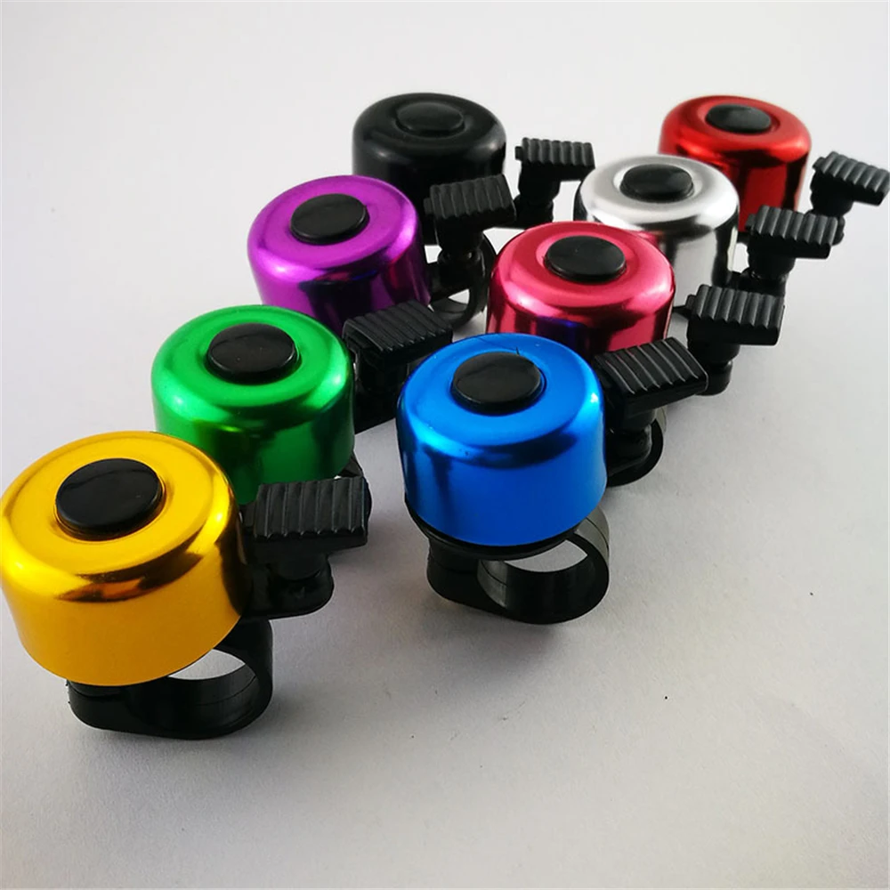 

Bicycle Bells Durable Loud Mountain Road Bike Horn Safety Handlebar Sound Alarm Horn Metal Ring Bicycle Accessories Aluminum
