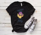 Infinity поезд курица выбор яркая детская одежда с рисунком персонажей Джуди Эфирное футболка унисекс Размеры S-5Xl