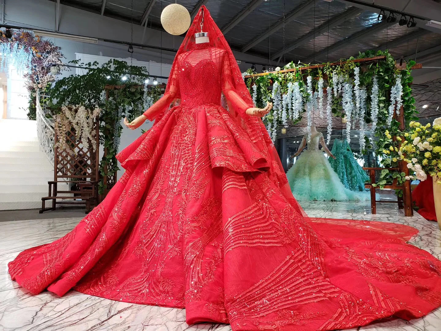 Красное бальное платье Quinceanera роскошное Атласное Пышное Платье с изысканной