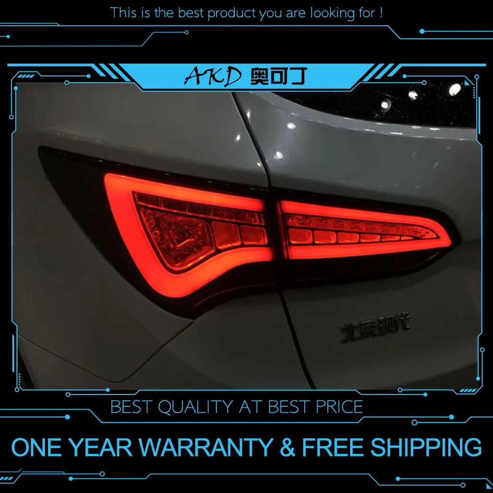 АКД Тюнинг автомобилей задние фонари для hyundai ix45 Santa Fe Santafe светодиодный DRL