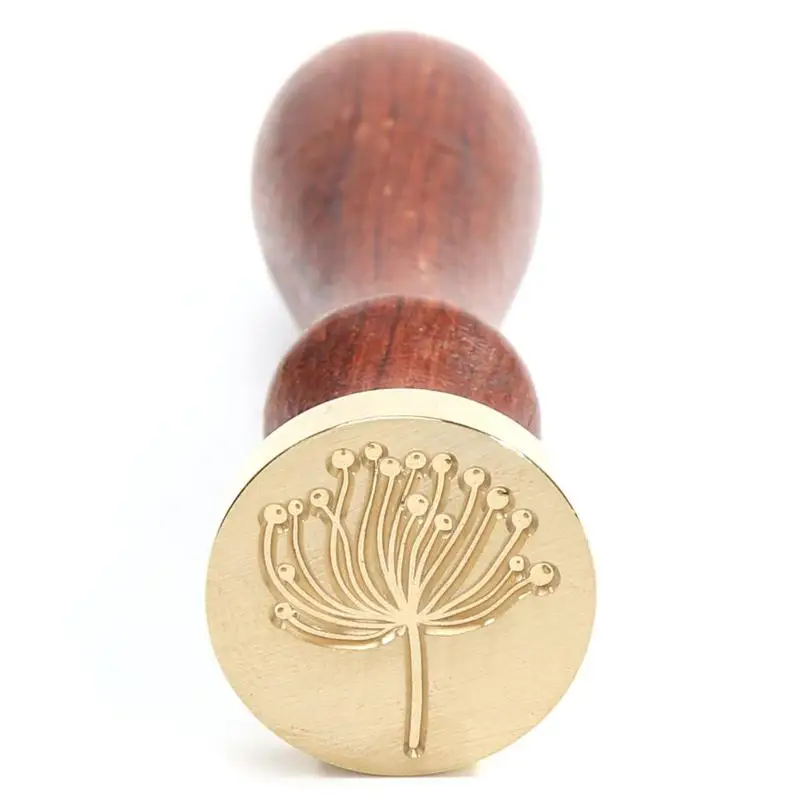 DIY Романтический восковой штамп классическая печать ретро свадьба деревянные