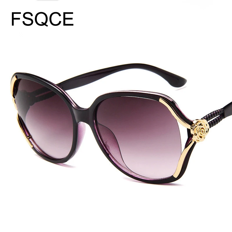 Солнцезащитные очки женские в ретро стиле роскошные модные солнечные для