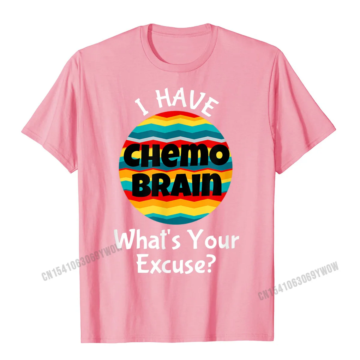 Забавная футболка Chemo Brain с цитатами названиями надписью шутка мужские топы в