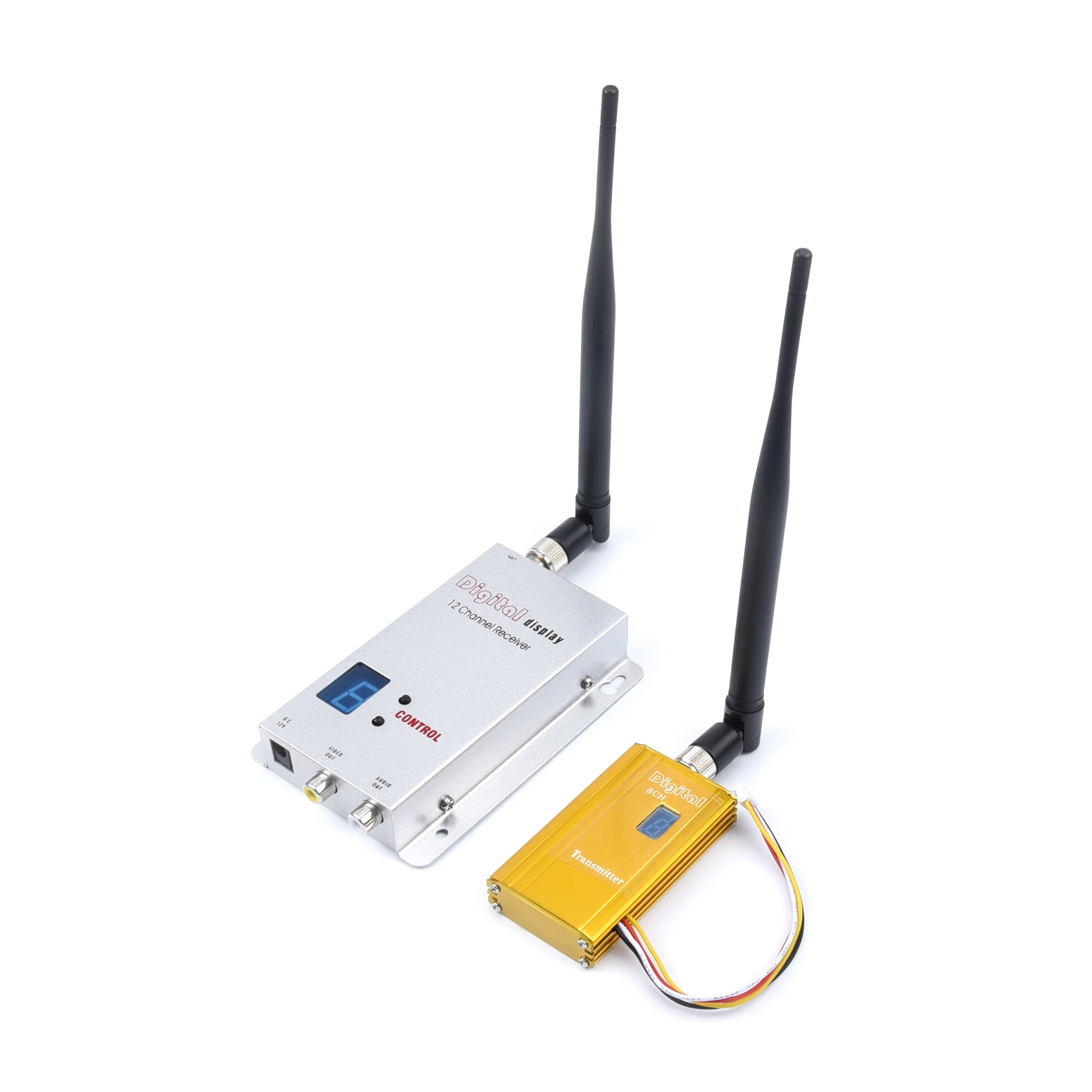 FPV 1 2 Ghz 2G 8CH 1500mw беспроводной AV аудио видео передатчик и приемник для QAV250 ZMR250