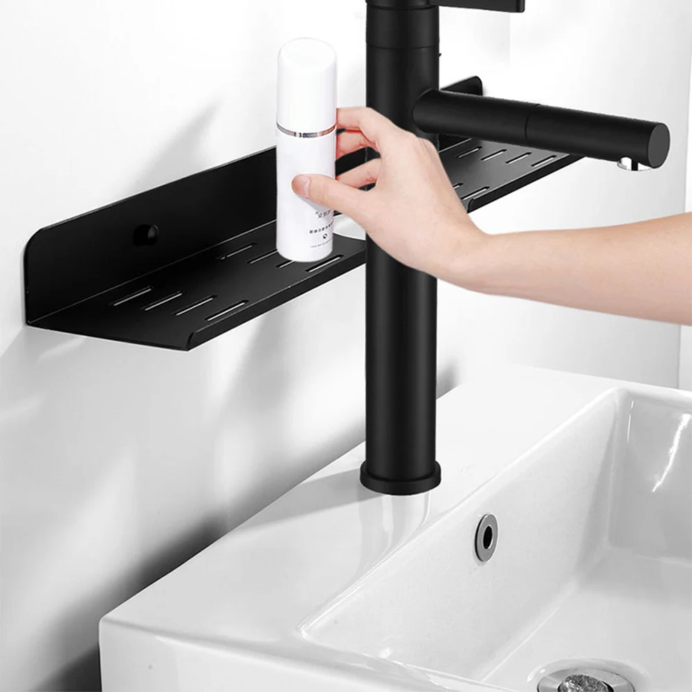 bathroom accessories wall storage shelf faucet rack holder shower organizer holder bathroom shower shampoo soap cosmetic holder free global shipping