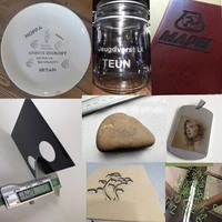 30W Laser Engraver Portable Machine ToolPWM 2 Axis Control Focal Fixed40W Laser HeadTTL Module Cariving Wood CNC Cutter