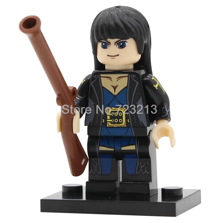 Nico Robin Новинка, цельная фигурка туза, Чоппер Нами сабо, Шанкс, буруку, Робин, Trafalgar, Лоу, набор строительных блоков, модели, кирпичи, игрушки - Цвет: Nico Robin
