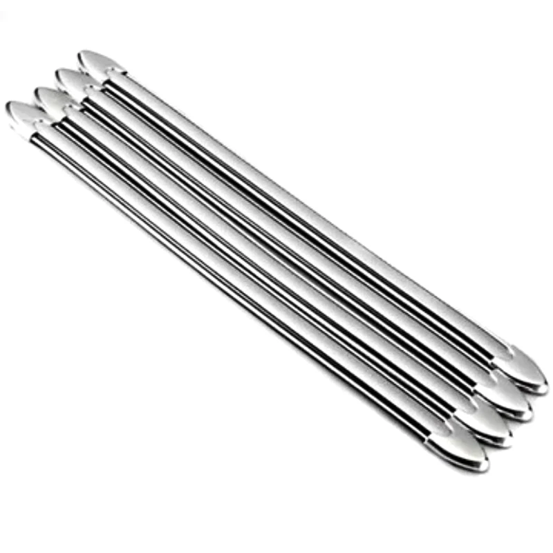 4 шт./компл. серебро хром бампер угловой край гвардии протектор Защитная Авто