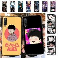yndfcnb mob psycho 100 shigeo kageyama anime phone case for xiaomi mi 5 6 8 9 10 lite pro se mix 2s 3 f1 max2 3