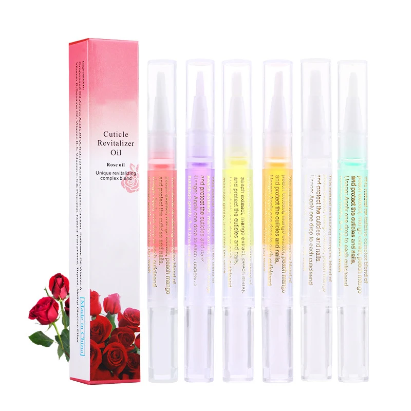 

SHEENIA 5ml Nail Nutrition Oil Pen Nail Care Pen 15 Smell Cuticle Rejuvenating Oil Nail Polish Nourish Skin Softening Pen Tool