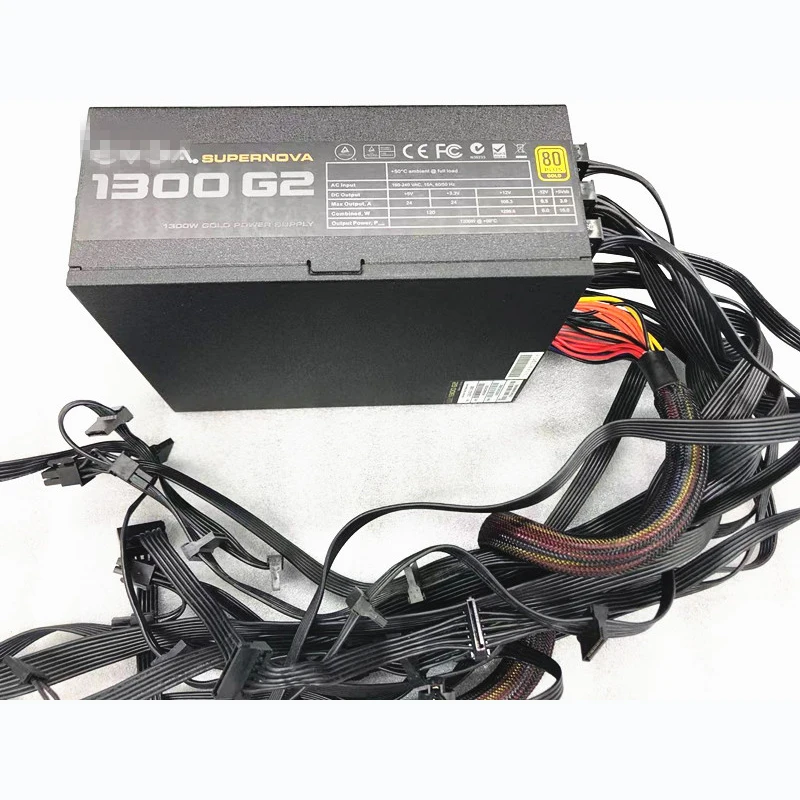 1300 G2 для Evga1300W Platinum Full Module 1300W PN:120-G2-1300 горный блок питания высокого качества |