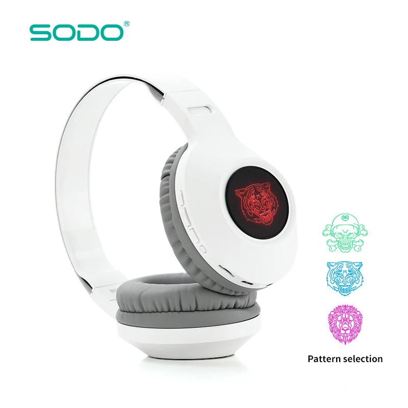 

2 in 1 SODO SD701 Foldable NFC Hifi Stereo Wireless Over Headphones V5.0 with Mic Support TF Card BT5.0Headphones MH1 Speakers