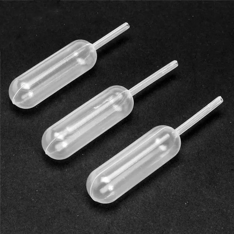 

100pcs 4ml Plastic Squeeze Transfer Pipettes Dropper Disposable Pipettes For Silicone Mold UV Epoxy Resin Craft Jewelry Making