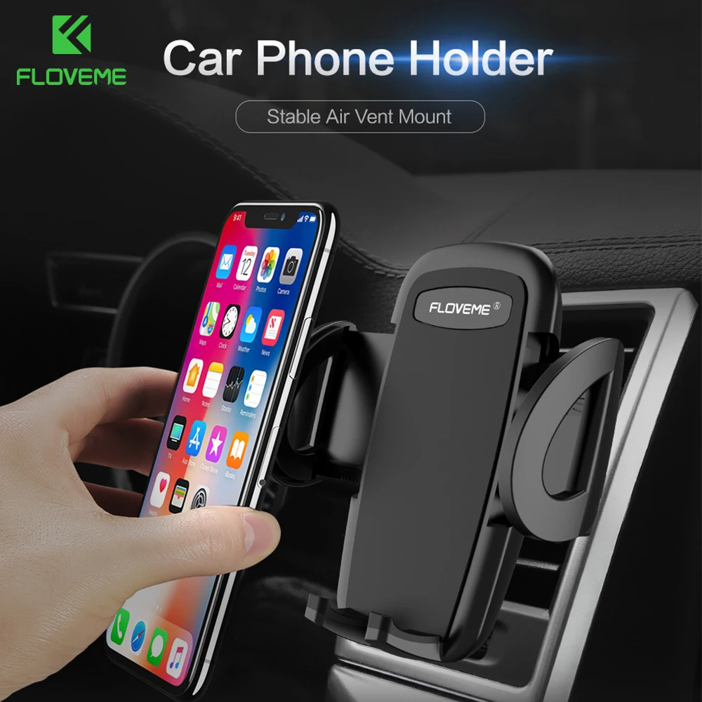 FLOVEME 360 градусов Универсальная автомобильная подставка для телефона на