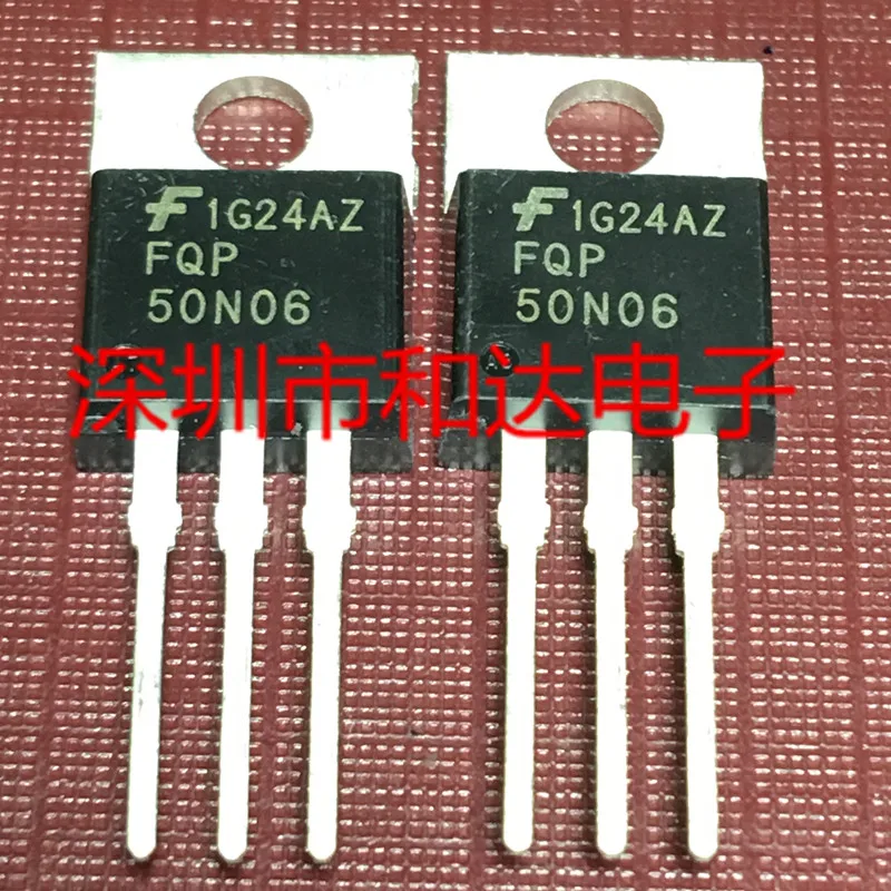5 шт./лот FQP50N06 TO-220F |
