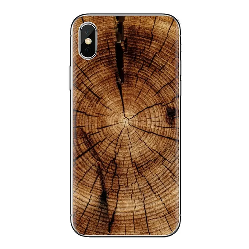 Для iPhone XS Max XR X 4 4s 5 5S 5C SE 6 6S 7 8 Plus samsung Galaxy J1 J3 J5 J7 A3 A5 текстура дерево силиконовый