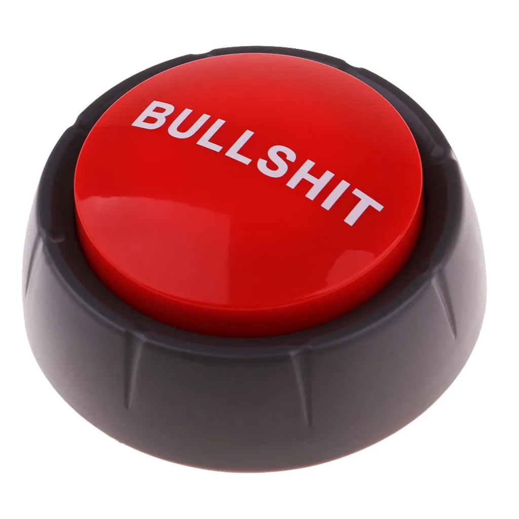 Bullshit Dome Sound Buzzer Press Answer Button For Quiz Party Game Show | Игрушки и хобби