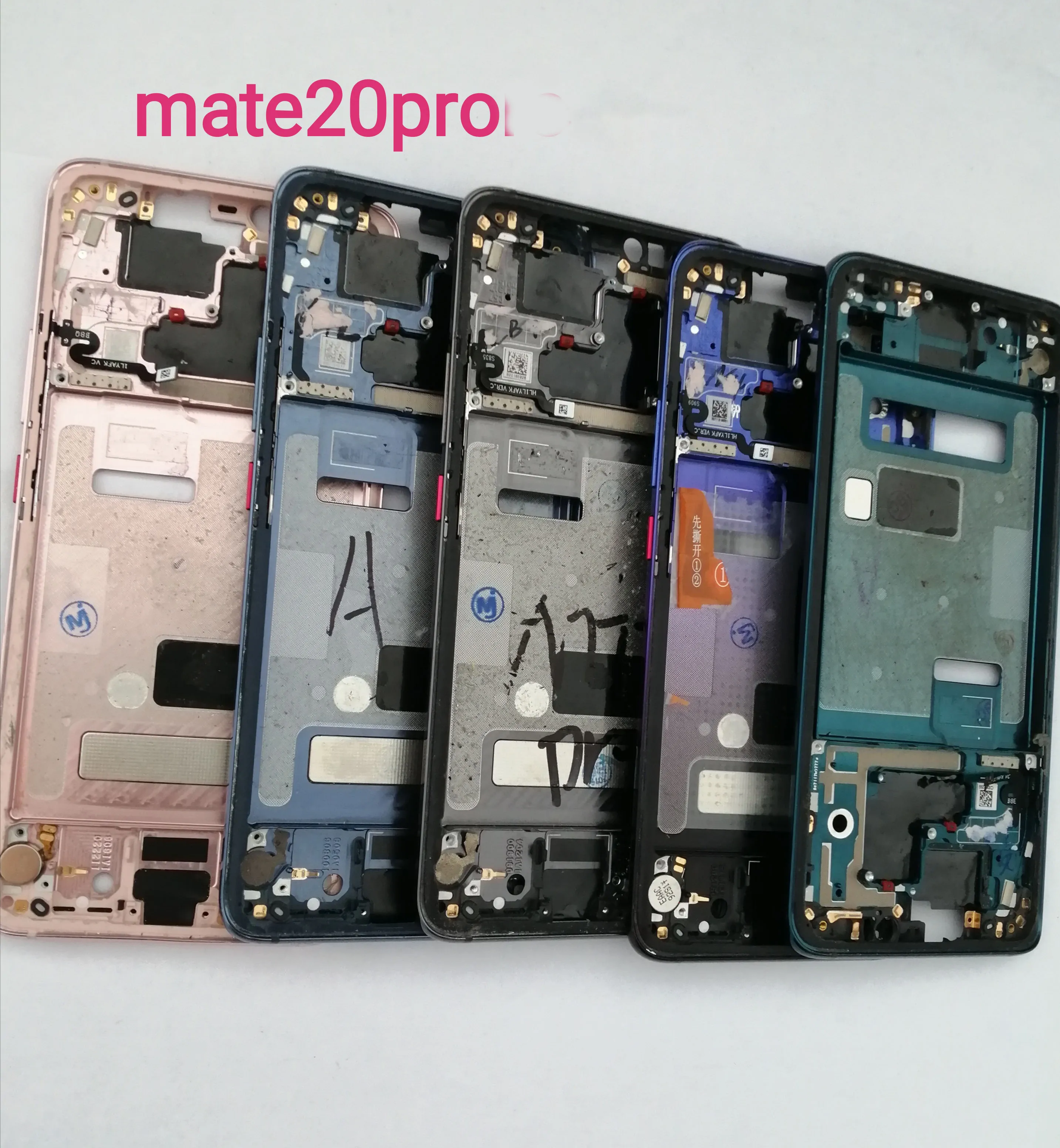 Передний корпус для Huawei Mate 20 Pro ЖК рамка панель с боковыми клавишами Pr0| |