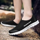 Новые летние сетчатые кроссовки мужская обувь без шнуровки; Повседневные Лоферы светильник Вес прогулочная обувь для женщин; Модная спортивная обувь дышащая с волнообразным краем; Zapatos De Hombre