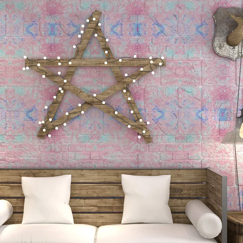 Самоклеящиеся 3D-обои толстые наклейки на стену из песчаника с рисунком кирпича