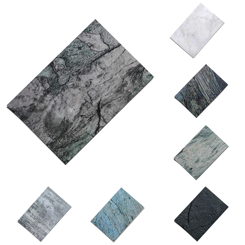 

Stone Pattern False Nail Art Plate Tips Practice Display Showing Board Palette