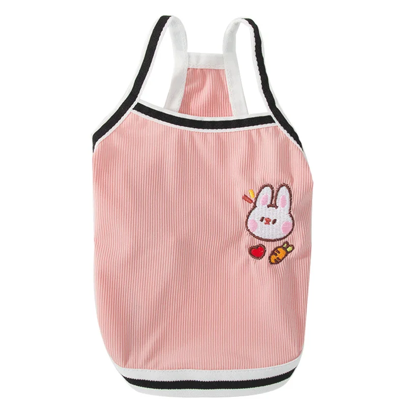 

Pet clothes for small dog cat Spring and summer thin breathable suspender vest cats bipedal Teddy pet summer dogs clothing