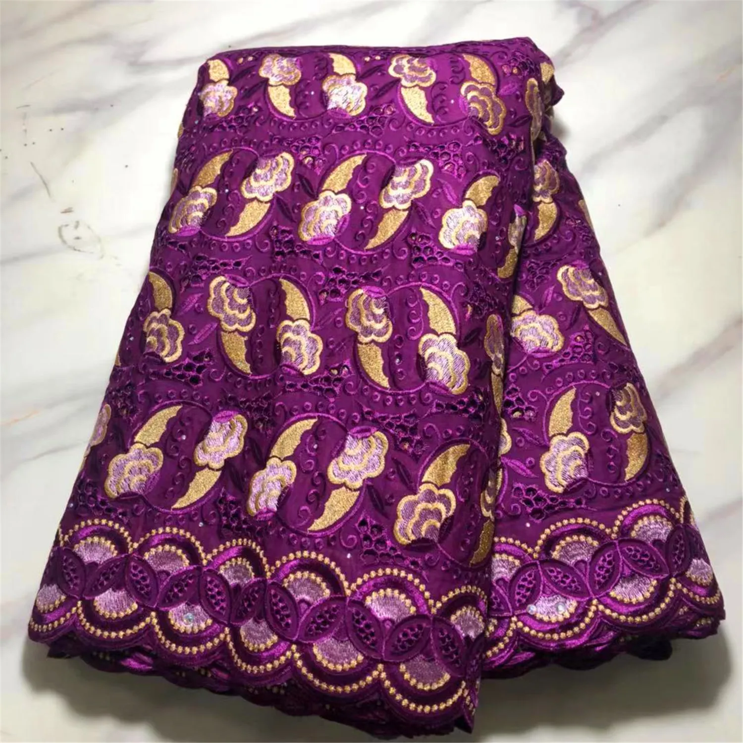 

Swiss Voile 100%Cotton Lace Fabric 2021 New Design African Swiss Voile Lace In Switzerland High Quality Dry Laces PLC257
