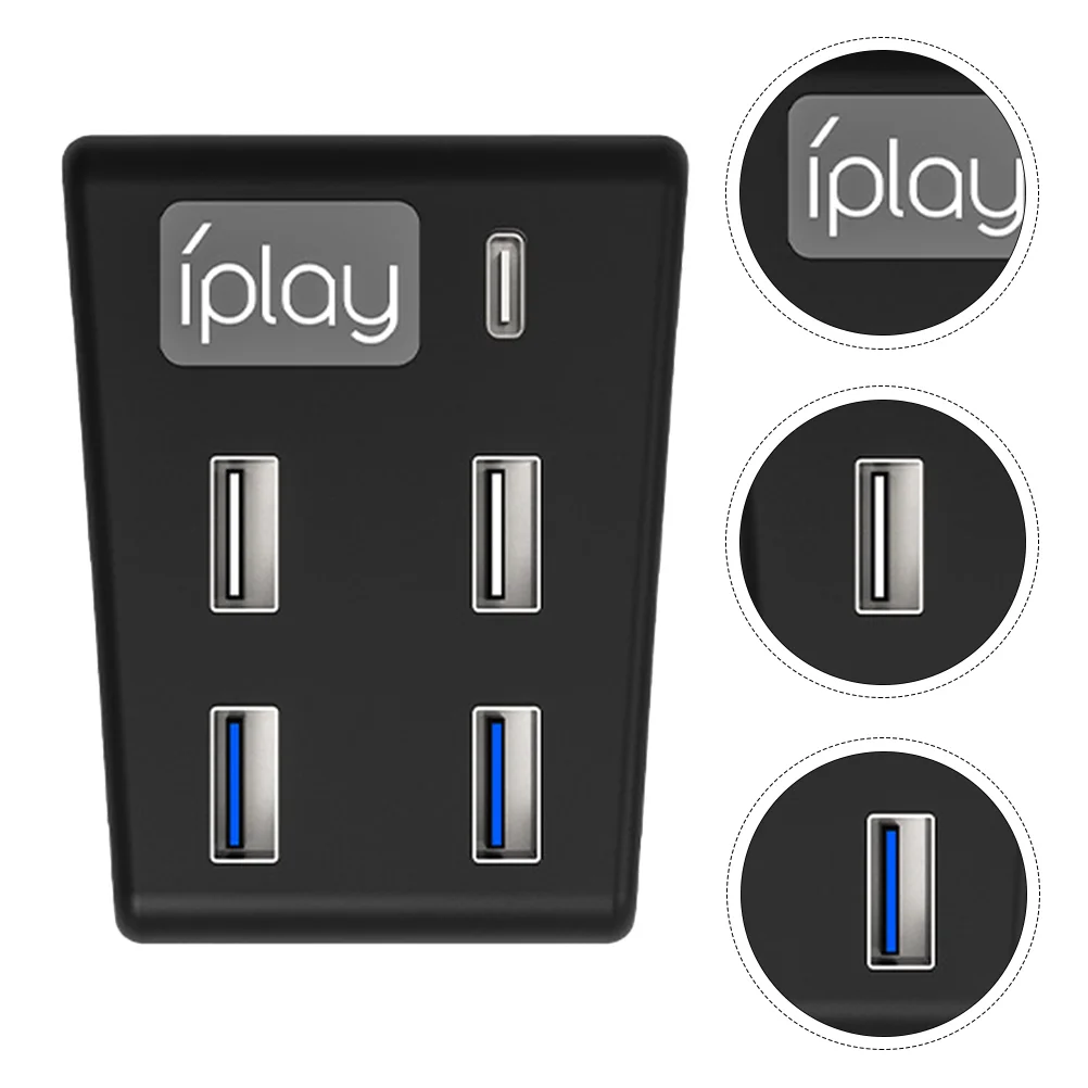 

USB 3.0 Hub Compatible with PS5 Laptop 5 Ports Game Console Docking Station