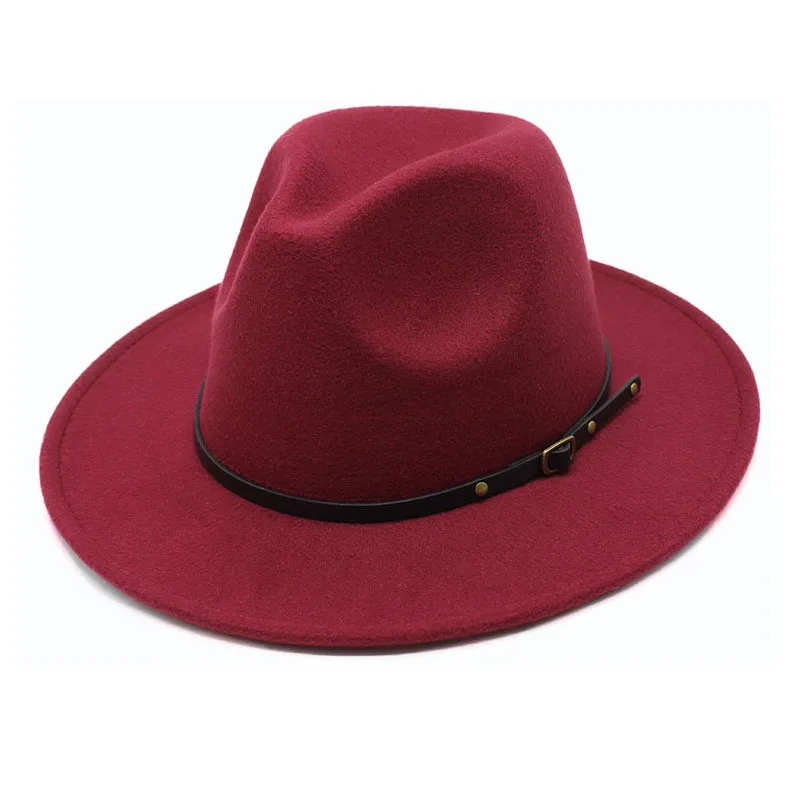 Фетровая шляпа для мужчин и женщин Осень-зима | Аксессуары одежды