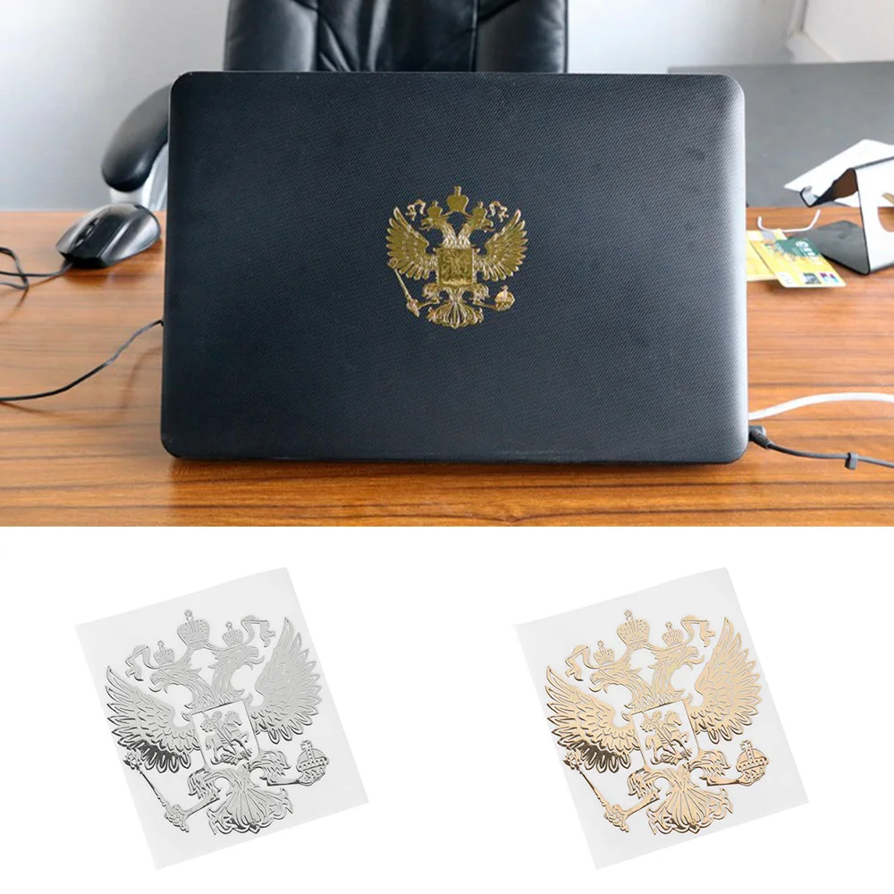 1 шт. герб России никелевая Металлическая Автомобильная наклейка s наклейки Герб