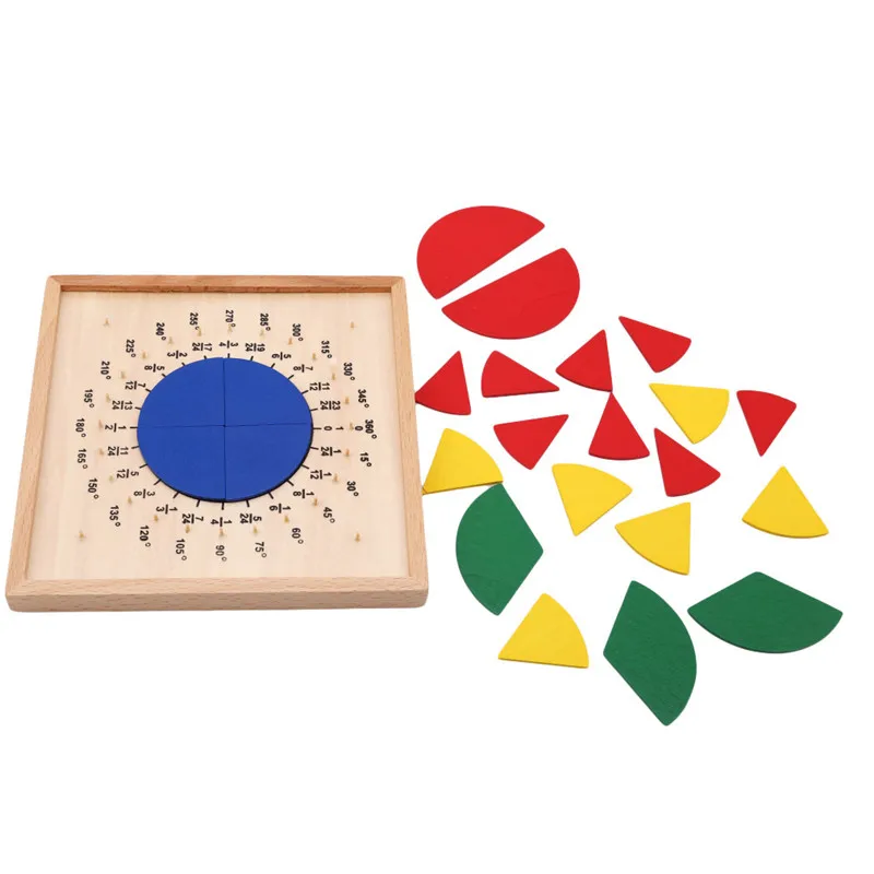 Детские игрушки круговая математика деление делений учебные пособия доска