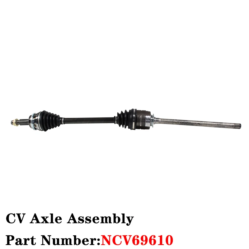 

GSP NCV69610 CV Axle Assembly - Front Right Transmission Shaft Driveshafts for 04-10 Toyota Sienna (3.5 - AWD)