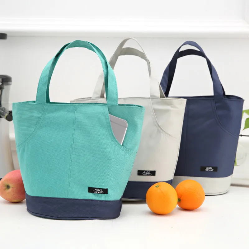 

Women Kids Thicker Thermal lunch bag Tote Insulated Cooler Pouch Weekend Casual Travel Picnic Bento Box Food Storage Container