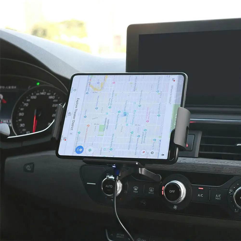 

Автомобильный зажим держатель 10 Вт Беспроводное зарядное устройство для Samsung Galaxy Z складной IPhone 12pro 11 XS Max Huawei Mate
