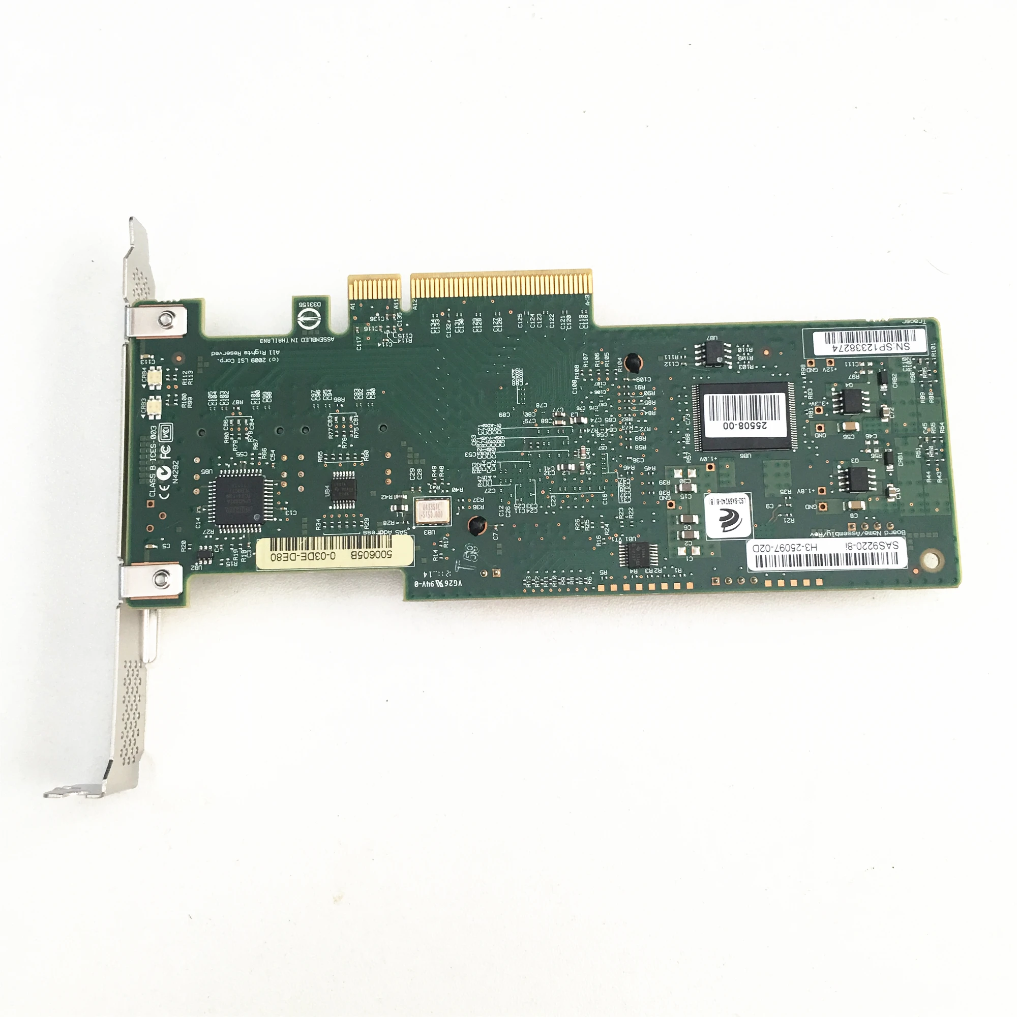 Используется IBM ServeRaid M1015 46M0861 SAS/SATA PCI-e RAID контроллер = LSI SAS9220-8i