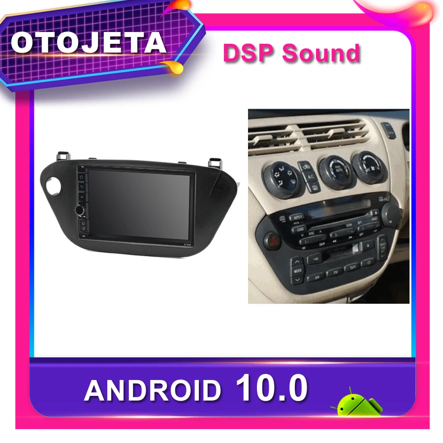 Автомагнитола для Toyota Vista V50 2003 android 10 0 dvd плеер GPS bluetooth навигация dsp стерео