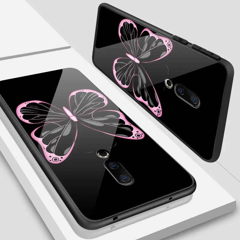 W253 Для iPhone 5S, se, 6, 6 S, 7, 8Plus XR XS макс. закаленное стекло чехол для Meizu M5 M6 M8 M9 Примечание 16th плюс Чехол ударопрочный жесткий дизайн глубокий сумка - Цвет: W253