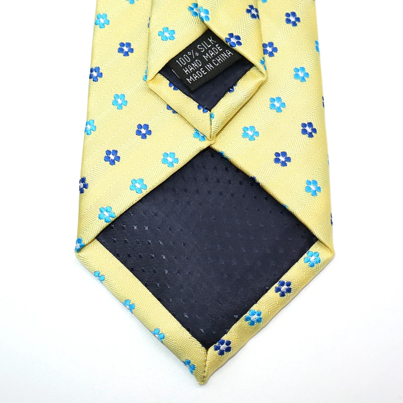 Мужские галстуки 8 см 5 шт./комплект Цветочные Пейсли строгие платья шелковые