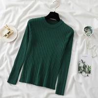 autumn winter clothes women pullover o neck sweater long sleeve tops korean fashion slim soft knitted sweaters ladies pull femme